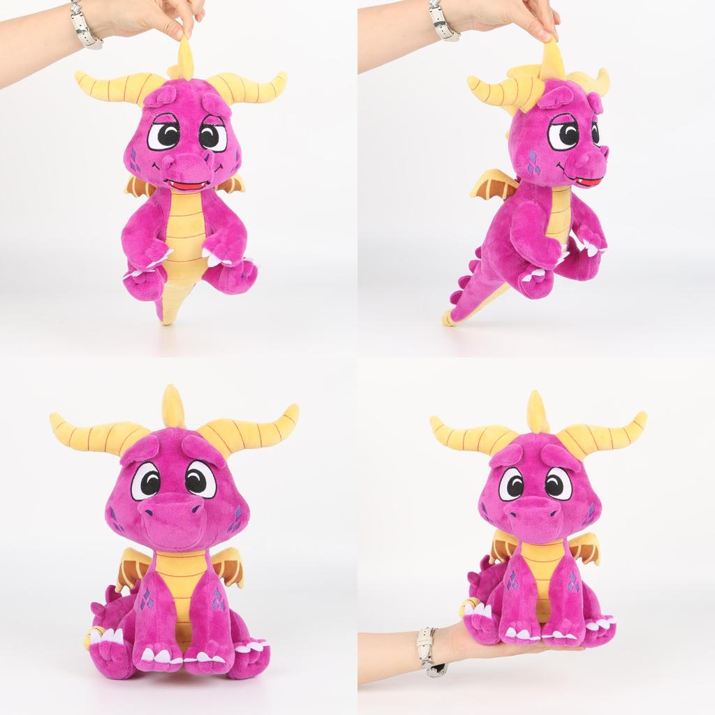 Spyro The Dragon Plush Toy Soft Stuffed Animal For Kids And Collectors