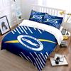 Seagull, stripes, Brighton emblem. Bedding sets Duvet cover sets Duvet covers Pillowcases(1*Duvet Cover 2*Pillowcases without duvet insert)