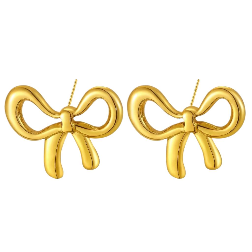 Boucles d'Oreilles en Acier Inoxydable pour Femmes Vintage Luxe Élégant Bijoux en Acier Titane