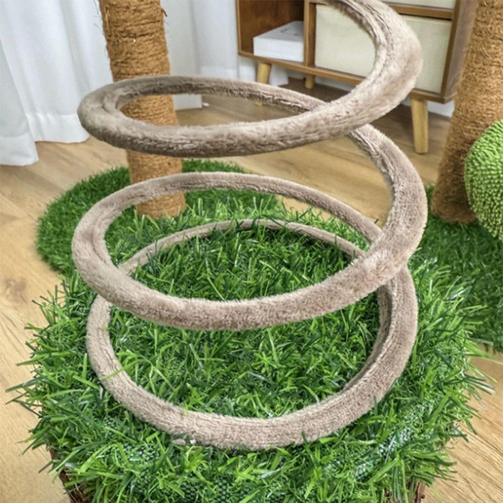 Plush Sparrow Cat Scratching Tray Bite Resistant Teasing Cat Sounds Toy  for Cats Kittens