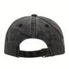 Wolf Howling At Moon Baseball Cap Unisex Adjustable Cotton Casual Black Denim Hat for Outdoor