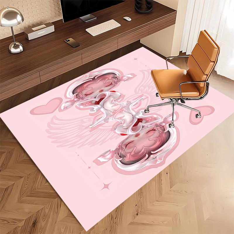 Skullpanda Print Area Rug - Soft,Washable Non-Slip Indoor Mat,Living Room,Home Office Decorative Rug