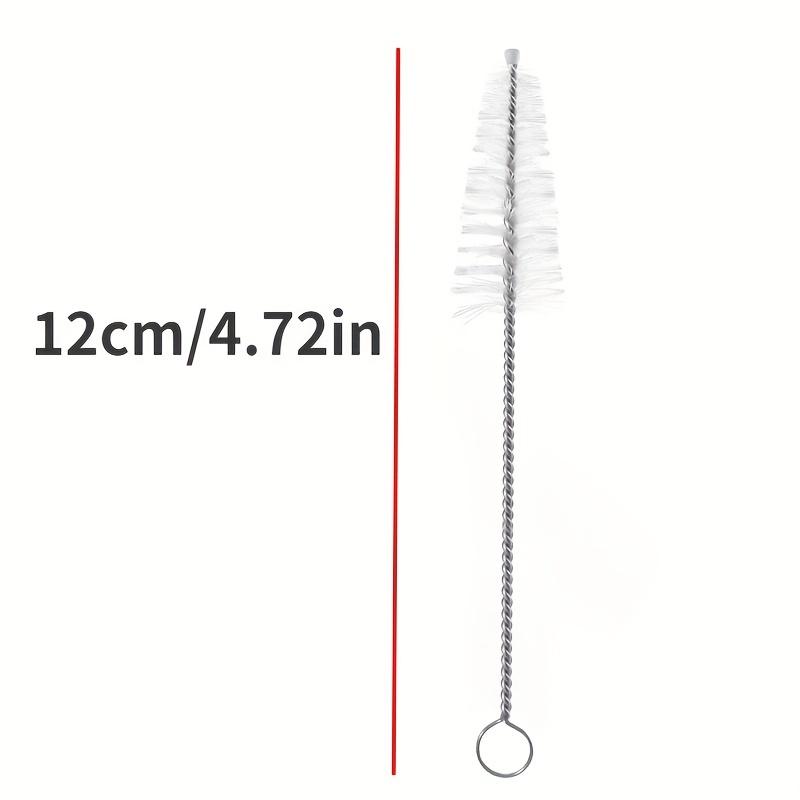 16Pcs Stainless Steel Cannoli Form Tubes Cream Roll Mold Diagonal Shaped Free Standing Cone Flower Mounted Mouth Cleaning Brush