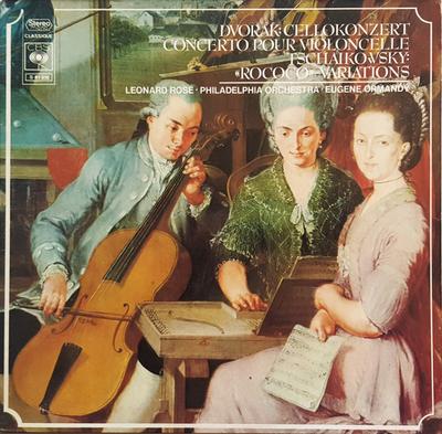 LP Schallplatte ANTONÍN DVOŘÁK, PYOTR ILYICH TCHAIK - Cellokonzert / Rokoko-Variationen S61036 CBS Deutschland Klassik Gebraucht