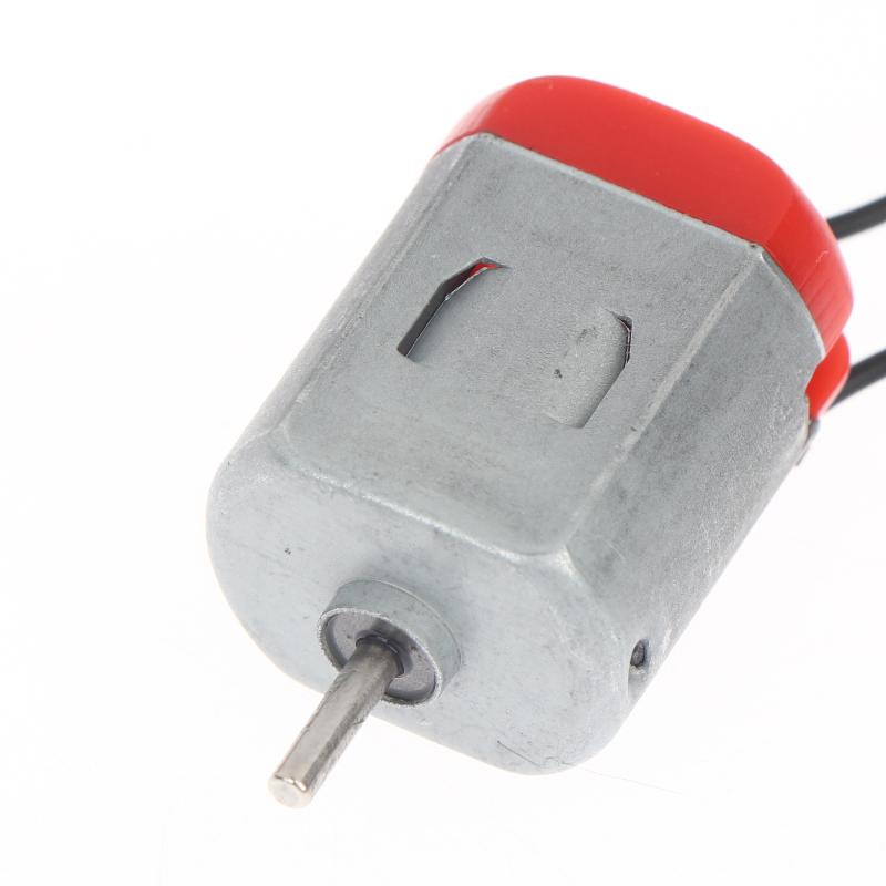 Mini Diy Electronic Motor Circuit Models Kit Black White 130 Motor Kit With 2Xaa Battery Storage Case And Switch 16500 Rpm