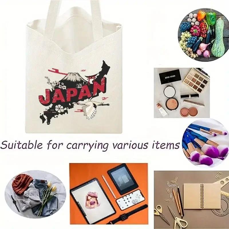 Cute Panda Canvas Shoulder Bag For Women Large Capacity Eco Friendly Tote For Travel And Shopping