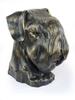Schnauzer I - Urn for Dog Ashes, Dog Bust, Large Dog Head for Garden by Art-Dog