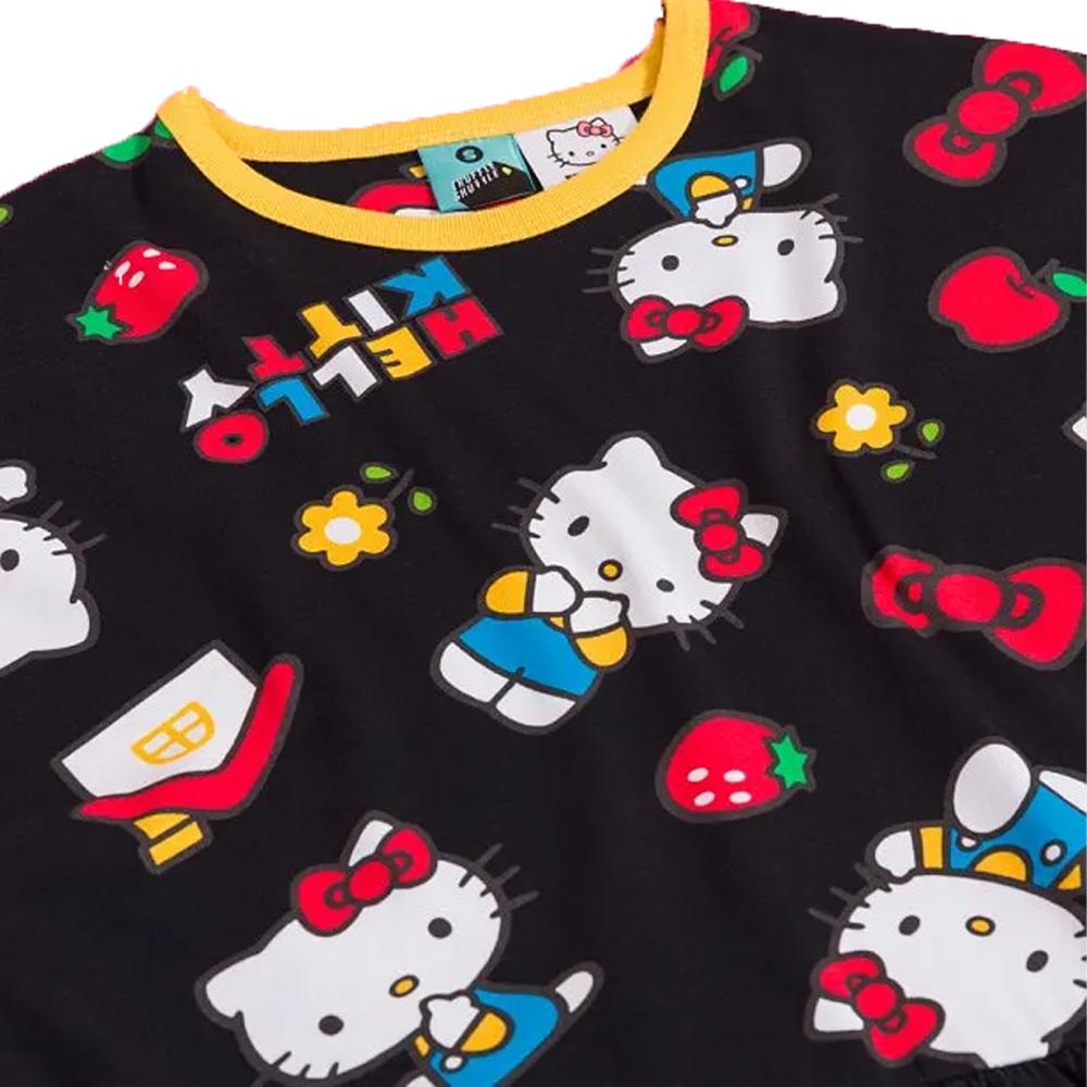Hello Kitty Womens/Ladies Classic All-Over Print Smock Dress