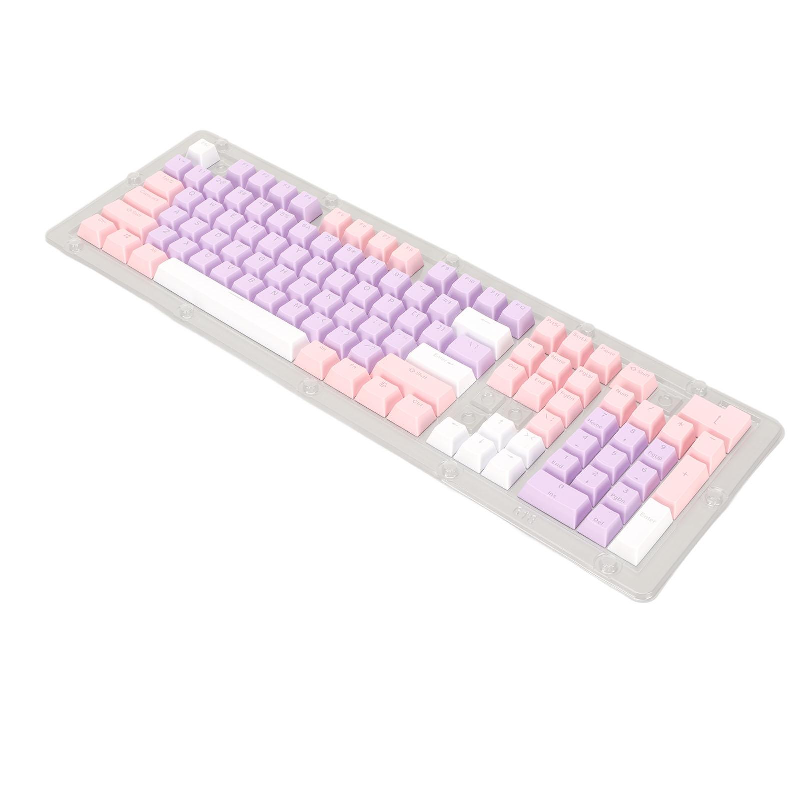 

Колпачки для клавиш клавиатуры 108 клавиш OEM высота Двухцветное литье под давлением Эргономичная DIY механическая клавиатура