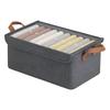 Closet Storage Clothing Storage For Underbed Organization | Stackable Containers With Sturdy Structure & Zipper Bag Storage
