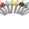 10 Pcs   Drill Bit Set 1Celsius8in Shank Tungsten Steel Strong Abrasion Resistance High Hardness Drill Bits