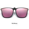 Trendy Polarized Clip-on Sunglasses for Myopia: UV Protection, Night Vision, Driving & Fishing, Unisex