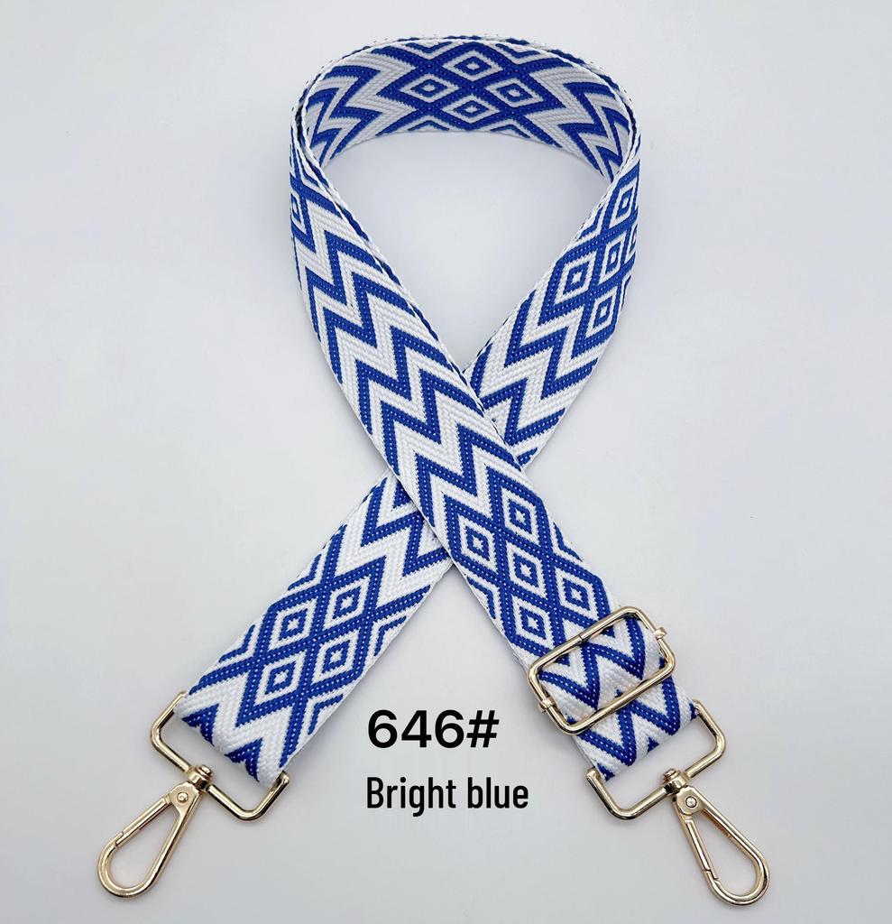 Adjustable Polyester Crossbody Shoulder Strap for Bags and Luggage
