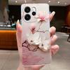For OPPO Reno 15F 5G Case CPH2801 Clear Fashion Butterfly Flower Soft TPU Silicone Cover For OPPO Reno15 F Reno 15 FS Phone Case