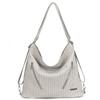 Niche Texture Soft Leather Large Capacity Backpack Casual Multi-functional Backpack Single Shoulder Messenger Bag