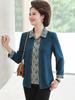 Grandma-Style Spring Two-Piece Cardigan & Top Set for Women