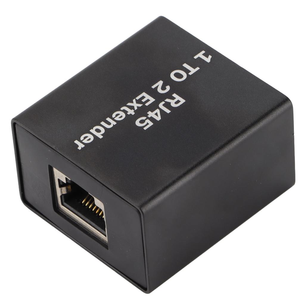 Ethernet Splitter RJ45 Network Connector Adapter Ethernet Socket Extender SplitterOne To Two Splitter