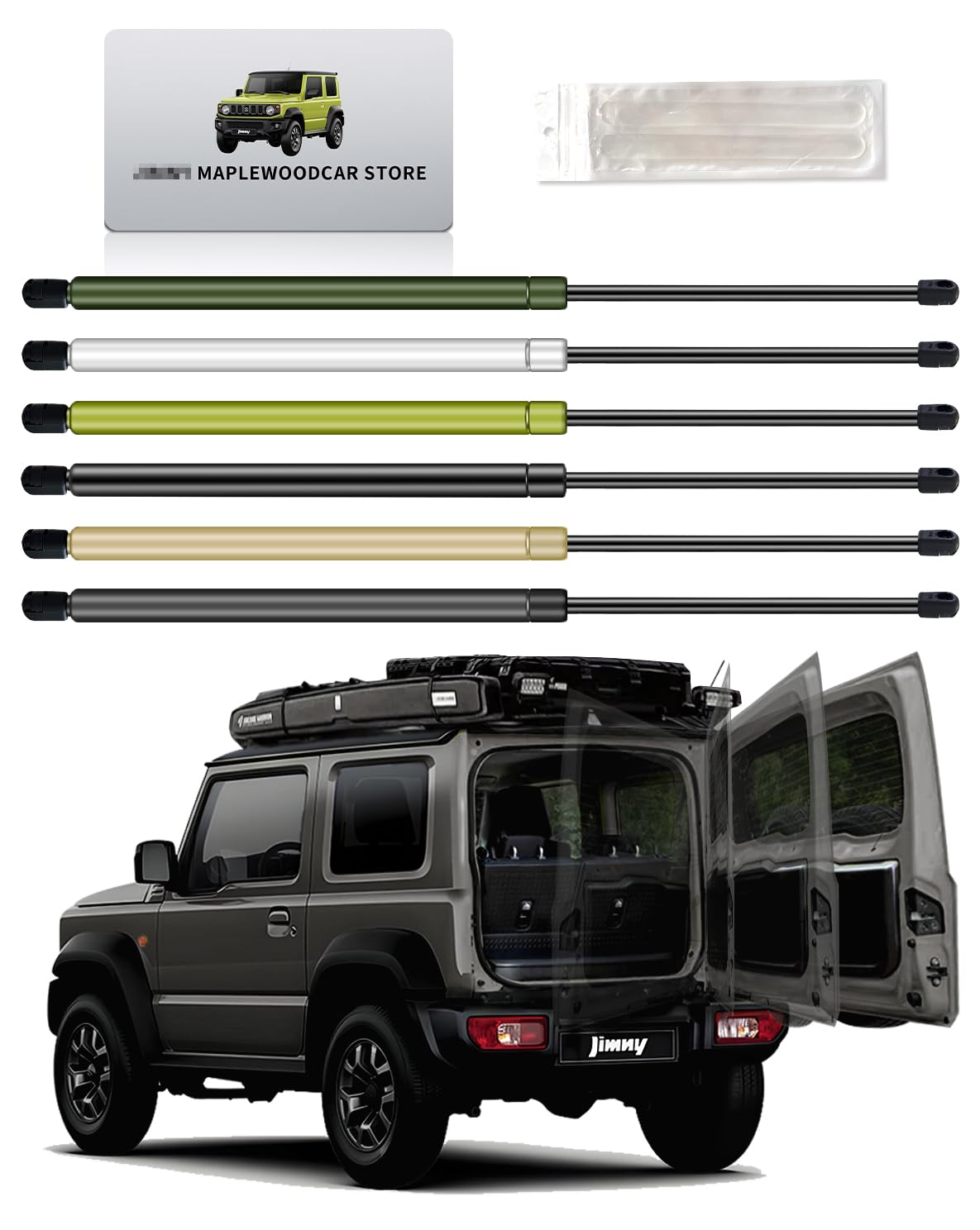 

Maplewoodcar Latest Model Exclusive Sale 6 Back Door Damper Free Stepless Intermediate Suzuki Jimny Nomad Exclusive Rear Hatch Jimny Sierra Free Stop