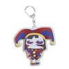 For The Amazing Digital Circus Pomni Kinger Ragatha Gangle Acrylic Selfmade Cute Cartoon Anime Keychain Pendant Toy Gift 5cm