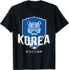 Korean Football South Korea Soccer Jersey T Shirt New 100% Cotton Short Sleeve O-Neck Casual T-shirts Harajuku Streetwear Top...