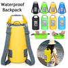 15/30L Outdoor Waterproof Dry Backpack Swimming Water Floating Bag Roll Top Sack for Kayaking Rafting Boating River Trekking