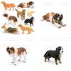 Childrens Pvc Animal Models Featuring Labrador Bernese Mountain And Corgi For Playroom Decor