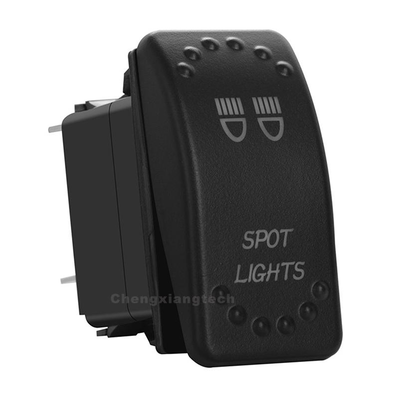 12V 20A Red Led Light Spot Lights Bar Rocker Switch Waterproof Toggle for Car Boat Marine ARB/CARLING/NARVA/4x4 Switch Replace Battery Switches5