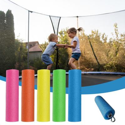 10 Stück Trampolin-Federabdeckung, wasserdicht, UV-beständig, EVA, für den Außenbereich, für Hof-Trampolin, Federschaumhülle, bunt, Schutzrohr, Trampolin