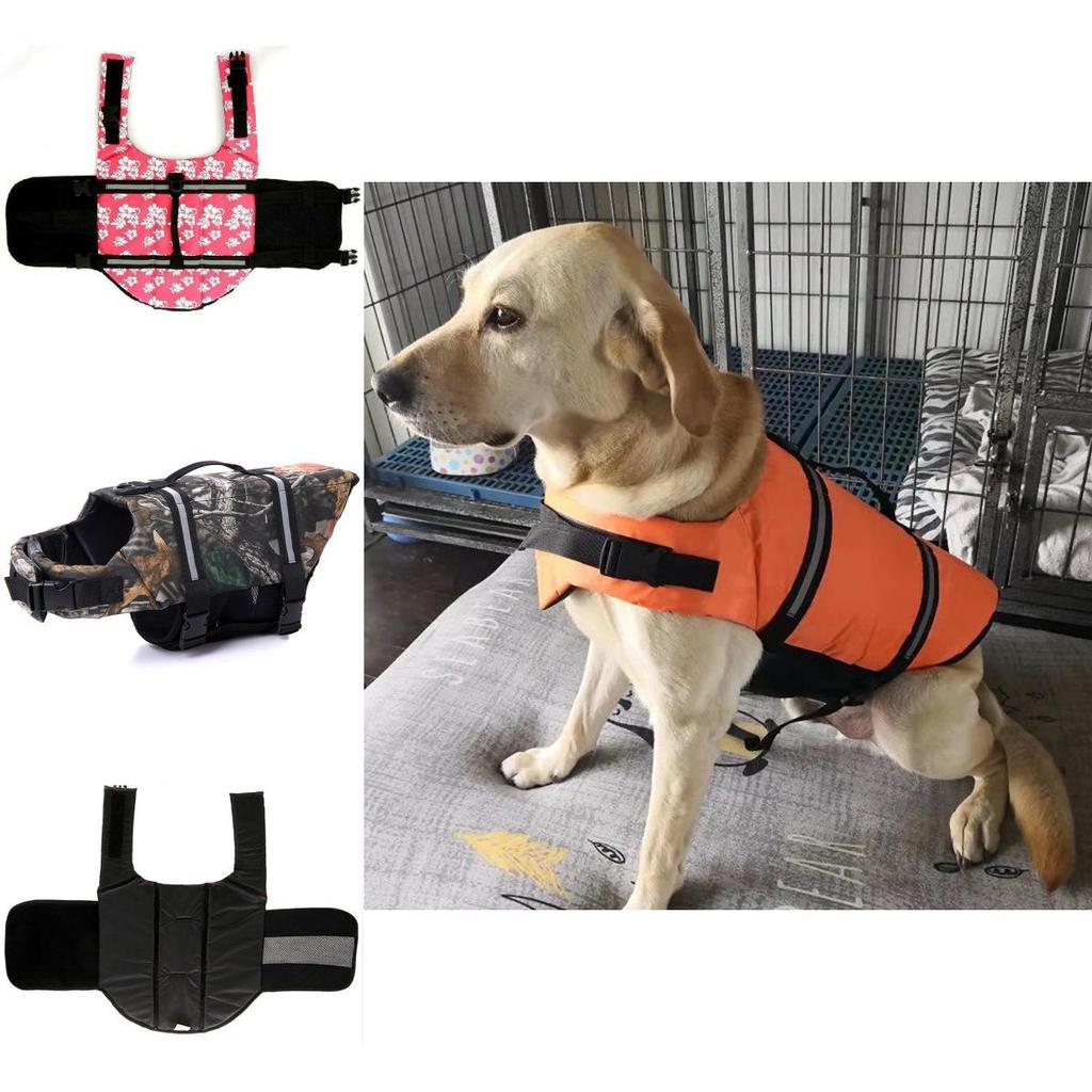 Comfortable And Durable Pet Vest Dog Life Jacket With Reflective Stripes For Water Fun