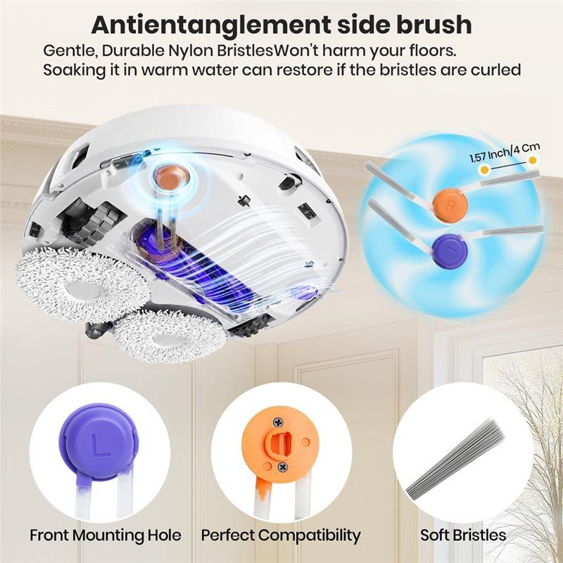 A71G-Accessories Kit For NARWAL Freo Pro Robot Vacuum Cleaner Includes Main Roller Brush, HEPA Filters& More