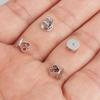 10pcs Metal Earring Stopper Plugs Secure Ear Studs Back Clasps Accessories Earrings Closures for Jewelry Enthusiasts