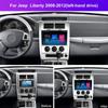 For Jeep Liberty 2008-2012 Navigation GPS Android Car Radio Multimedia Player Stereo wifi+4G Carplay auto video