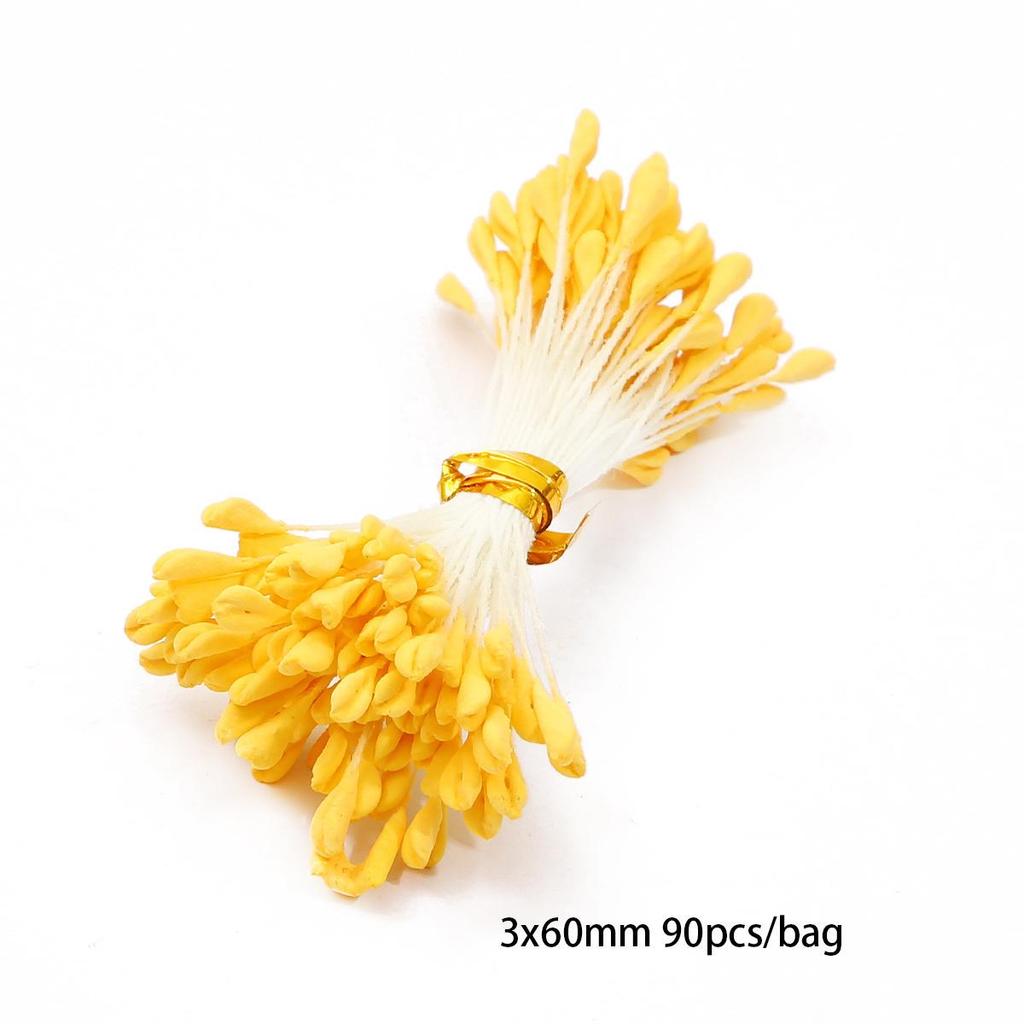 Chiffon Flower Stamens & Berry DIY Craft Accessories