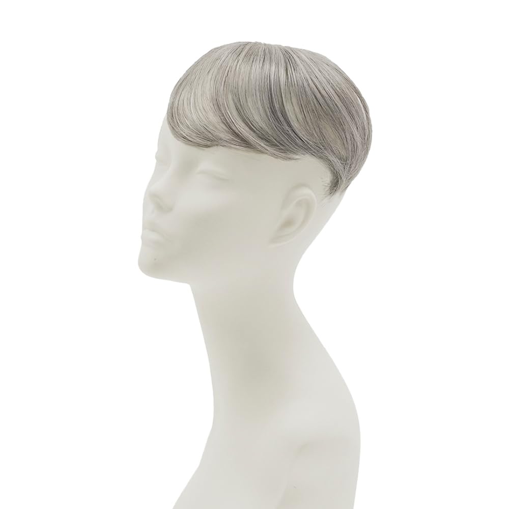 Siwe włosy maskujące typ wiru Jasnoszare włosy