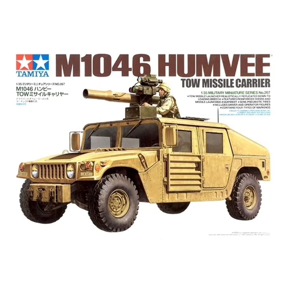 Tamiya Military Miniature Series Humvee TOW Missile Carrier 1/35