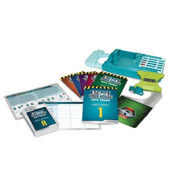 Coffret de 6 jeux Riviera Games Escape room Escape your house Multicolore - RIVIERA GAMES - Jeu d’ambiance