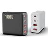 Multiple Port 100W  Fast Charging with 4 Outputs USB C Power Adapter for Laptops, Tablets, and Phones