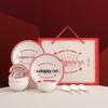 Ju Taoren Prosperity Red Ceramic Gift Set