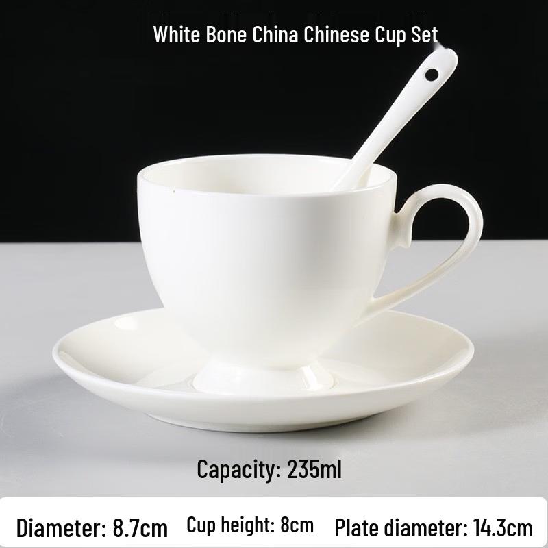 

Shangqi Bone China Travel Coffee Mug
