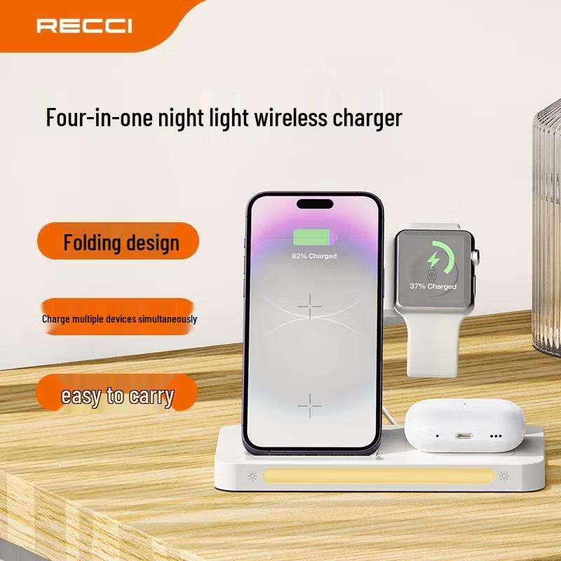 

Ruisi 4-in-1 Night Light Wireless Charger