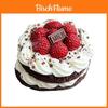 Food Grade Silicone Strawberry Cheesecake Stress Reliever Toy For Kids And Adults