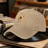 Sunflower Peaked Sunflower Design Baseball Cap Hiking Hat Sun Hat Unisex Multicolor Men And Women Camping Daily Fashion Headwear