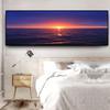 Gold Sunsets Blue Sky Natural Panorama Landscape Canvas Painting Cuadros Posters and Prints Wall Art Picture for Living Room