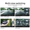360° 3D Panoramic Camera With Bird'S Eye View, Parking Monitor, Dash Cam