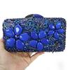Silver Stone Women Diamond Evening Bag Luxury WHTUOHENG Crystal Formal Rhinestone Clutches New Party Dinner Bag Banquet Purses