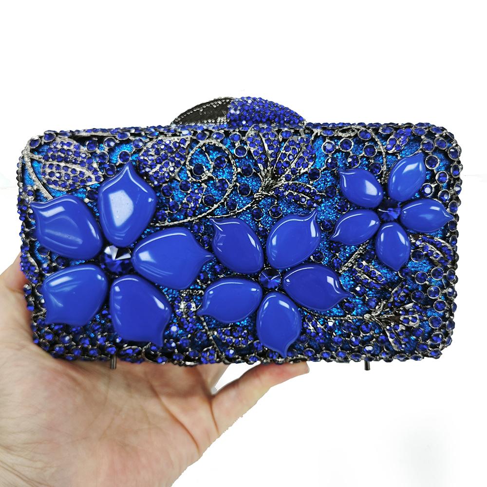 Silver Stone Women Diamond Evening Bag Luxury WHTUOHENG Crystal Formal Rhinestone Clutches New Party Dinner Bag Banquet Purses