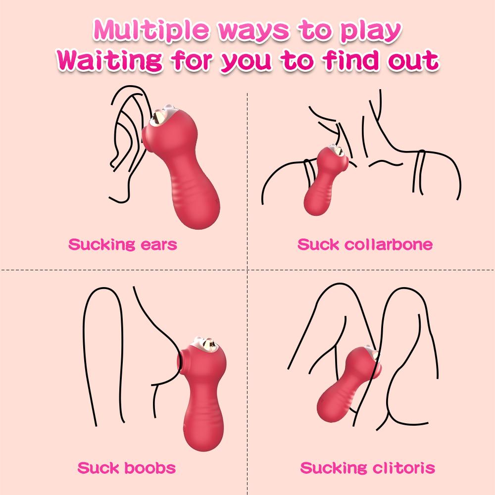 Powerful Clitoris Sucker Nipple Vibrator Female Vagina Sucking Vacuum Stimulator Tidal Masturbator Sex Toys for Women Adults 18