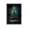 Choinka W Nocnym Blasku Choinka W Nocnym Blasku, 70X100 Cm, Bez Ramy, Papier Matowy 230 Gsm