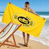 YB Print Beach Towel, Large Soft Quick Dry Towel for Beach Camping Swimming