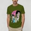 Vintage Miami Vices Unisex T-Shirt Lustige T-Shirts Kurzarm Rundhals T-Shirts 100% Baumwolle Erwachsenenkleidung
